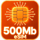500Mb eSIM data